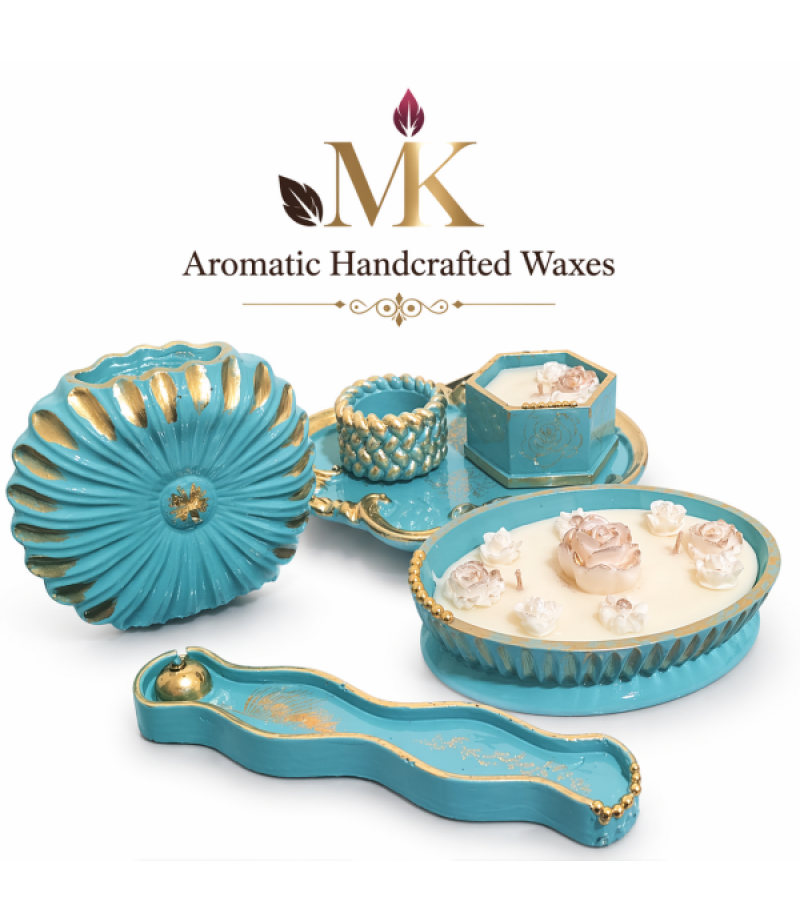 Elegant Handcrafted Candles - 6 PIECES (Code ELGTF6)