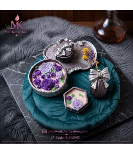 Elegant Handcrafted Candles - 5 PIECES (Code ELGUNI5)