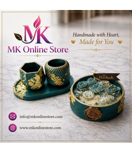 Elegant Handcrafted Candles - 4 PIECES (Code LUXG4)