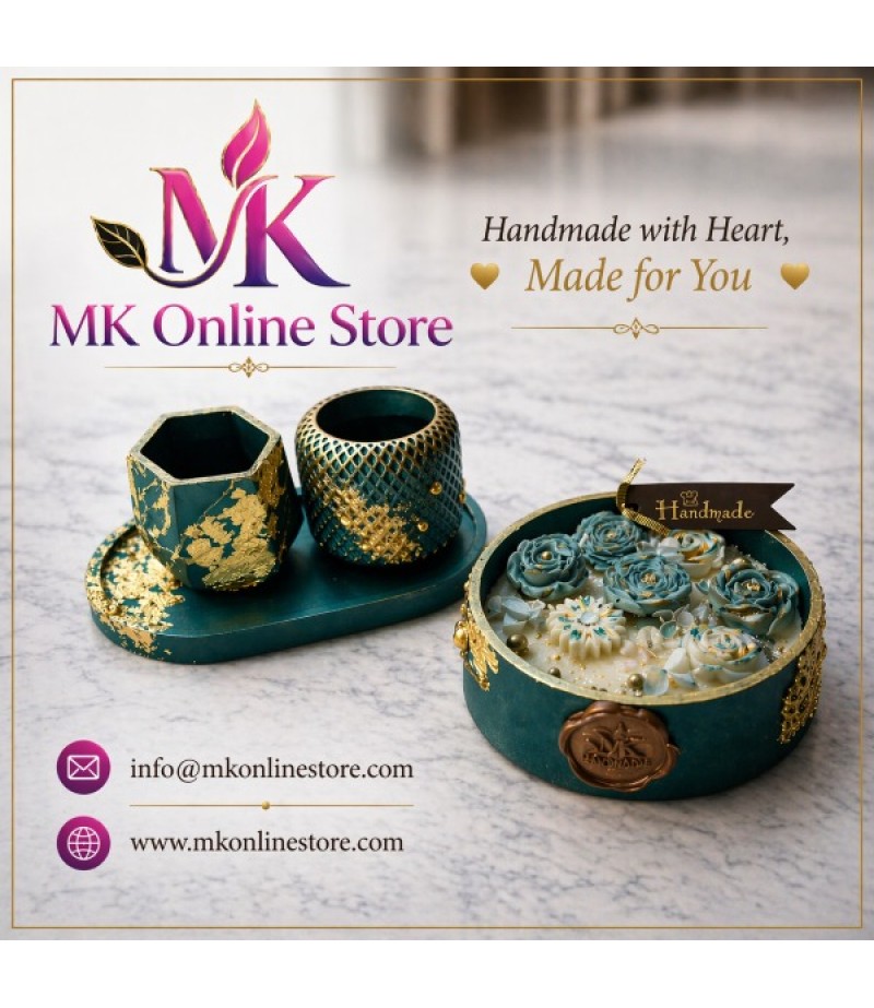 Elegant Handcrafted Candles - 4 PIECES (Code LUXG4)