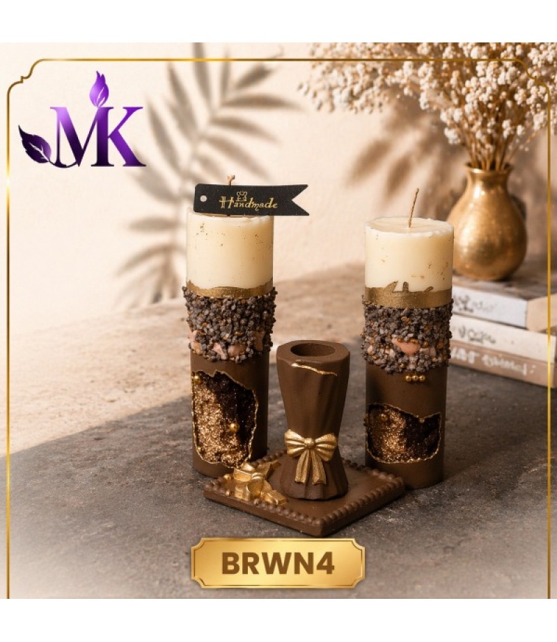 Luxury Handcrafted Candles - 4 PIECES (Code BRWN4)