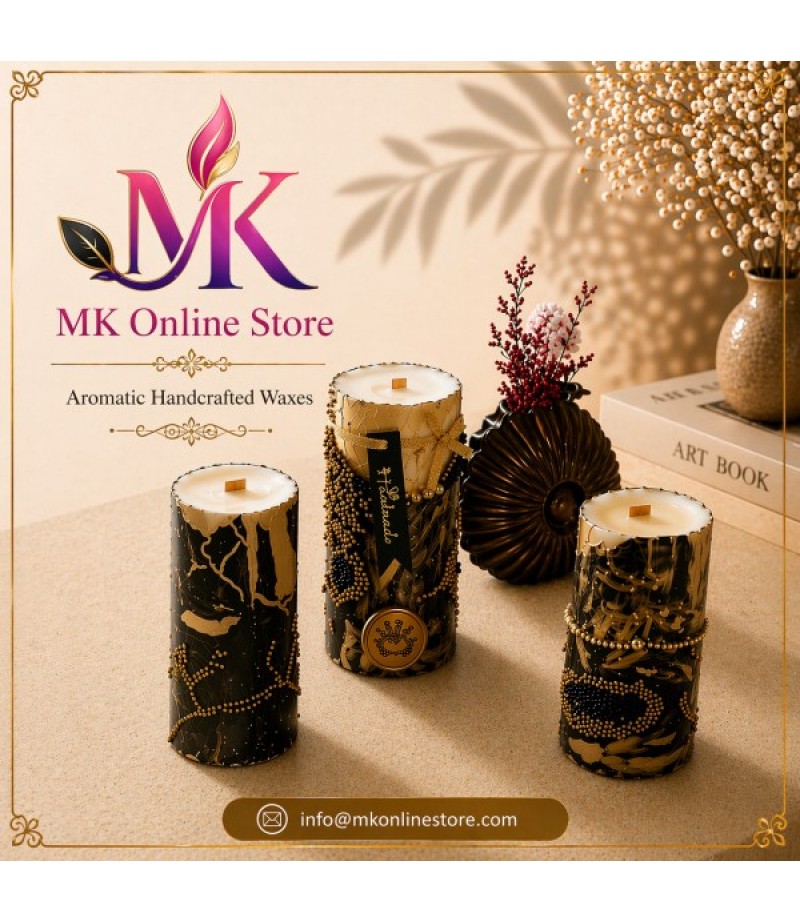 Luxury Handcrafted Candles - 4 PIECES (Code LUX4)