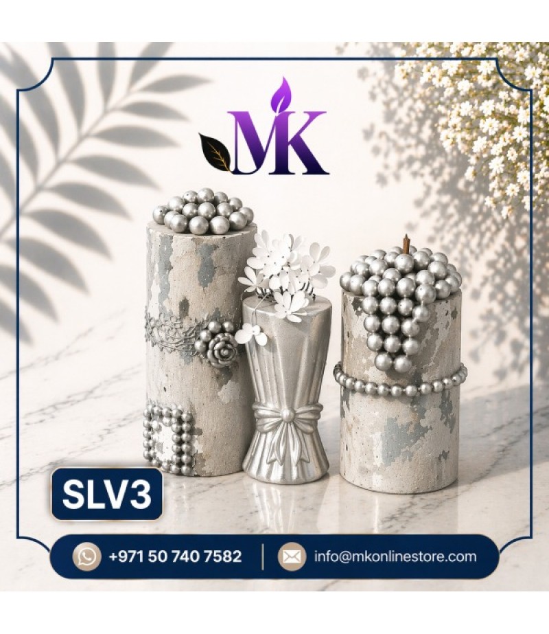Luxury Handcrafted Candles - 3 PIECES (Code SLV3)