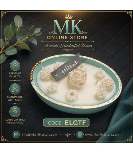 Elegant Handcrafted Candles - One Piece (Code ELGTF)