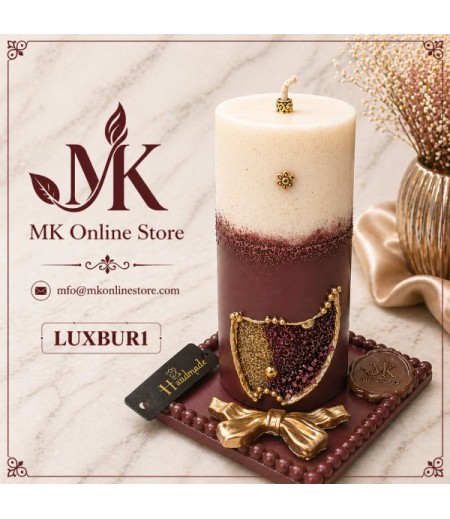 Luxury Handcrafted Candles - One Piece (Code LUXBUR1)