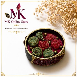 Elegant Handcrafted Candles - One Piece (Code LUXR1)
